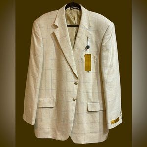 Bernhard Altmann Silk/Linen/Wool Blazer 48R